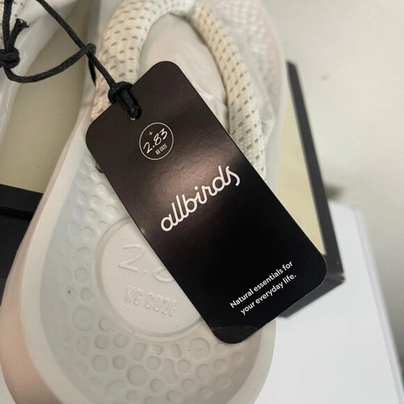 Allbirds Sugar Zeffer Sandals Flip Flops Slip On Blizzard White Women's Size 13 - Picture 8 of 13